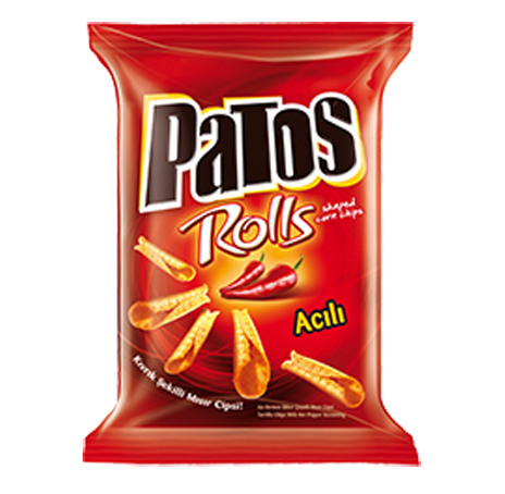 PATOS ROLLS HOT 120G