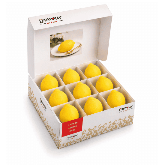 LAMOUR ARTISAN LEMON CAKE 9X90G