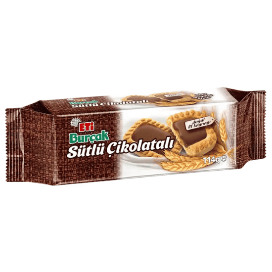 ETI BURCAK MILK CHOCOLATE 114G