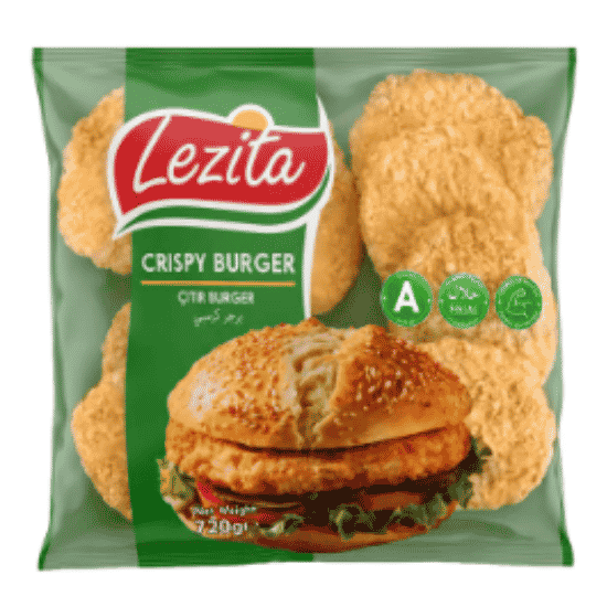 LEZITA CRISPY CHICKEN BURGER 720G
