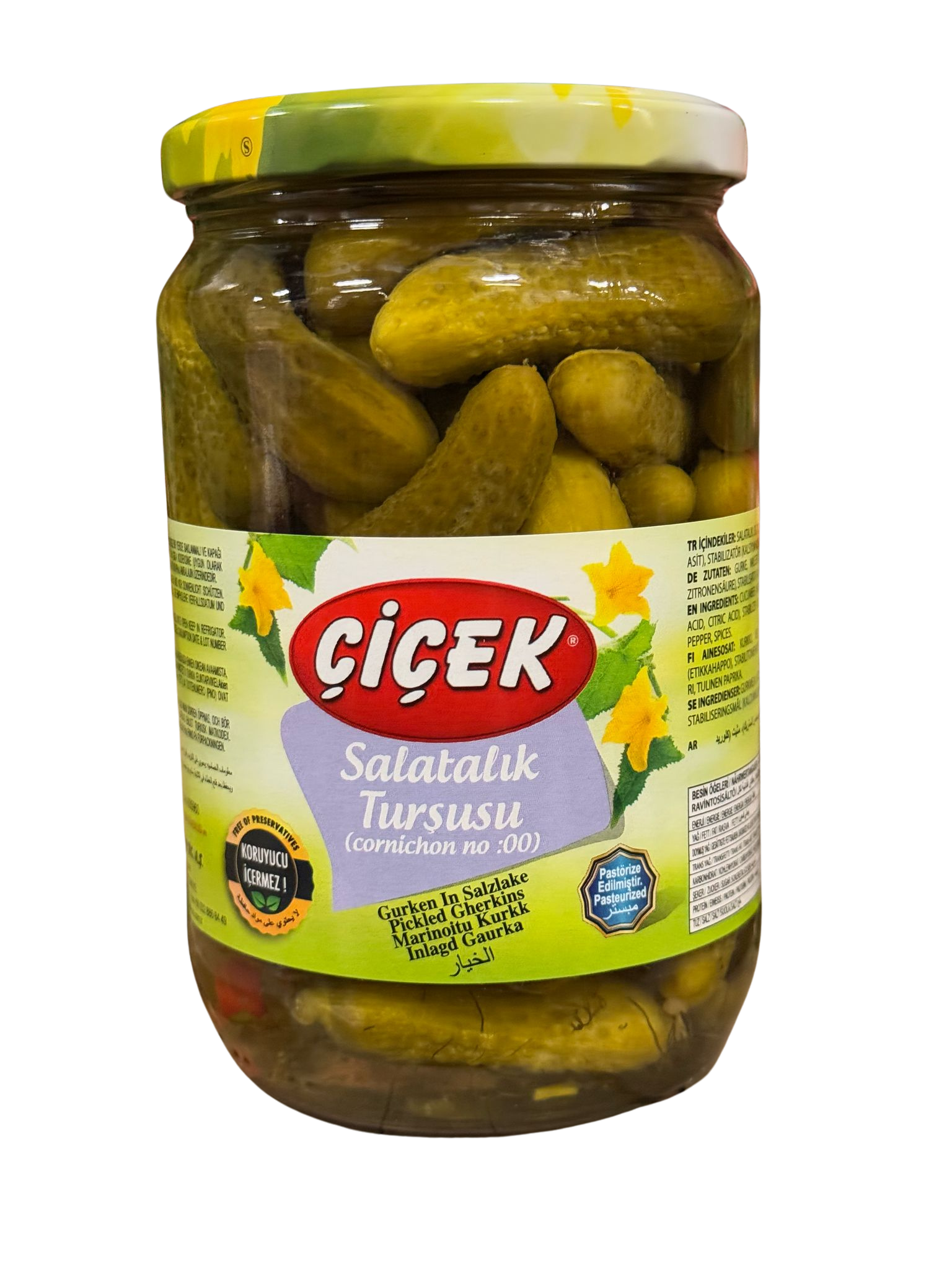 CICEK CUCUMBER PICKLE NR 00 700G