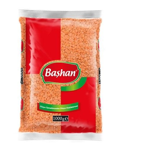 BASHAN RED LENTIL FOOTBALL 1KG