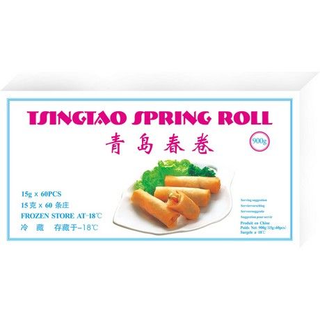 TSINGTAO SPRING ROLL VEGETABLES MINI 900G