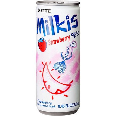 LOTTE MILKIS STRAWBERRY 250ML