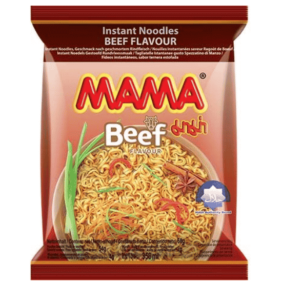 MAMA INSTAT NOODLES BEEF HALAL 60G