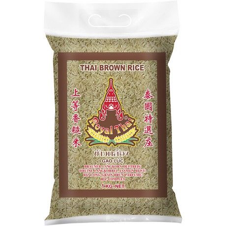 ROYAL THAI CARGO RICE BROWN 1KG