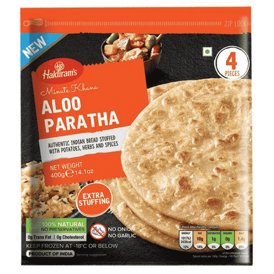 HALDIRAMS PARATHA ALOO ACHARI 400G