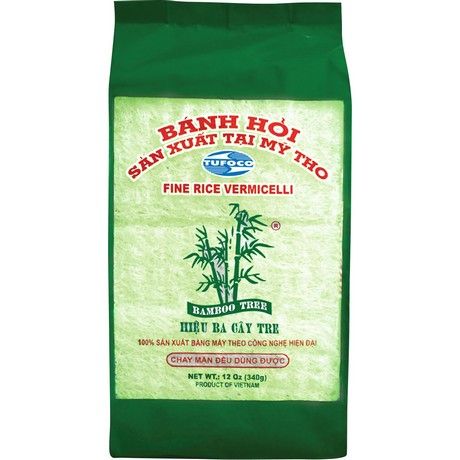 BAMBO TREE FINE RICE VERMICELLI GREEN 340G