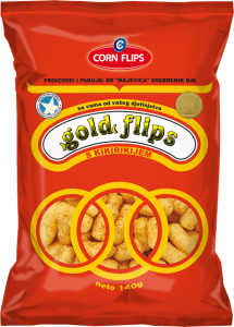 CORN FLIPS GOLD 140G