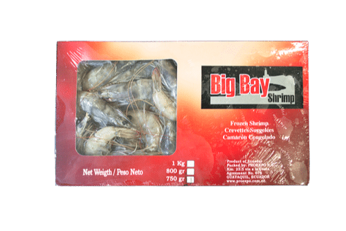 BIG BAY VANNAMEI HOSO 40/50 750G
