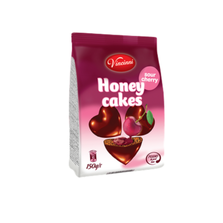 VINCINNI HONEY CAKES CHERRY 150G